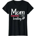 thumbnail image 1 of Mom Loading 2026 Funny Pregnancy Announcement T-Shirt Retro Expecting Mother Graphic Tee Cute Maternity Apparel Gift, 1 of 6