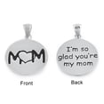 thumbnail image 1 of Mom Love 925 Sterling Silver Valentines Day Gifts Pendant Jewelry, 1 of 2