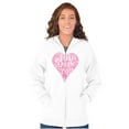 thumbnail image 1 of Mom Loves You Heart Mothers Day Zip Hoodie Sweatshirt Women Brisco Brands M, 1 of 6