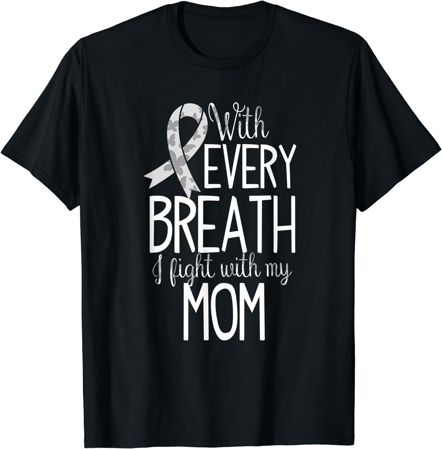 Mom Lung Cancer Awareness T Shirt Women Men Kids Mom Lung Cancer Awareness T Shirt Women Men Kids
