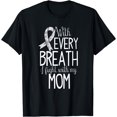 thumbnail image 1 of Mom Lung Cancer Awareness T Shirt Women Men Kids T-Shirt, 1 of 3
