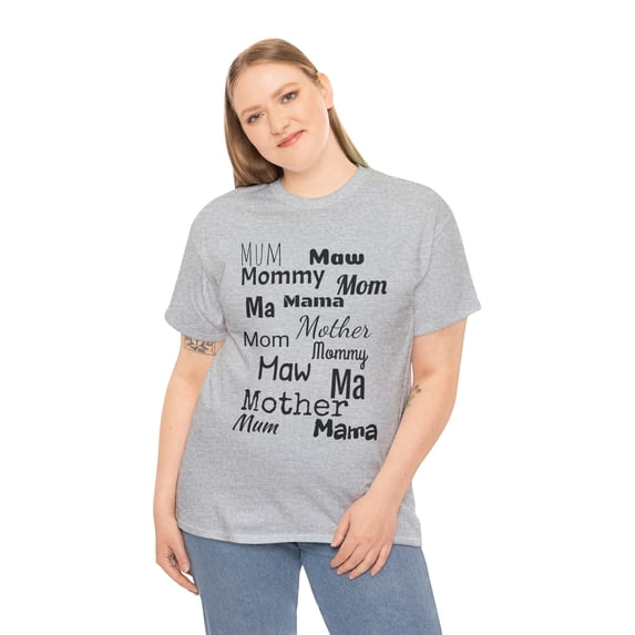 Mom Many Ways Unisex Cotton T-Shirt Gift for Mother's Day