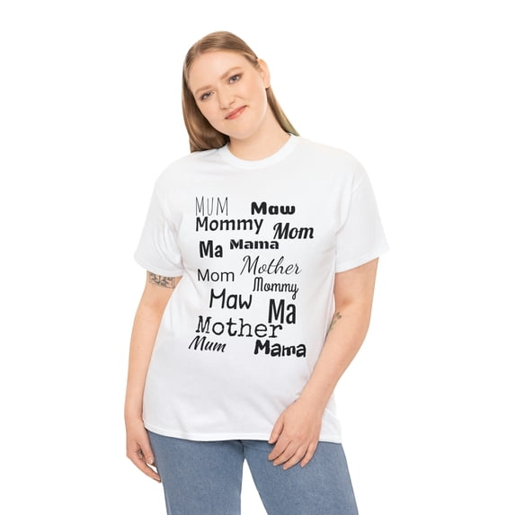 Mom Many Ways Unisex Cotton T-Shirt Gift for Mother's Day