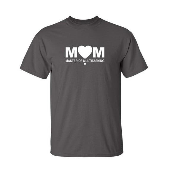 Mom Master Sarcastic Humor Graphic Novelty Super Soft Ring Spun Funny T Shirt