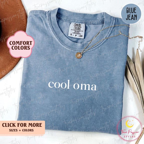 Mom Minimalist Oma Promoted T-Shirt All Size S-3XL