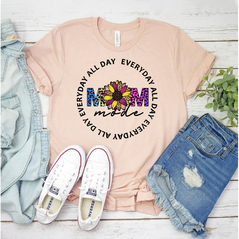 Womens Funny Mom Life Awesome T-Shirt Women Birthday Gifts Womens Funny Mom Life Awesome T-Shirt Women Birthday Gifts