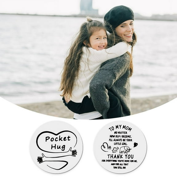 Mom Mother Christmas Birthday Gifts from Daughter, Appreciation Grateful Gift for Mom Mother Mommy Thank You Keychain for Mom Long Distance Relationship Gifts for Mom Women