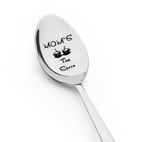 Mom Mothers Mother's Day Gifts for Women Mother Birthday Gift for Mama Mom's Tea Spoon for Mother In Law Engraved Teaspoon for Tea Coffee Lovers Gifts for Step Bonus Mom Retirement Gift for Mom