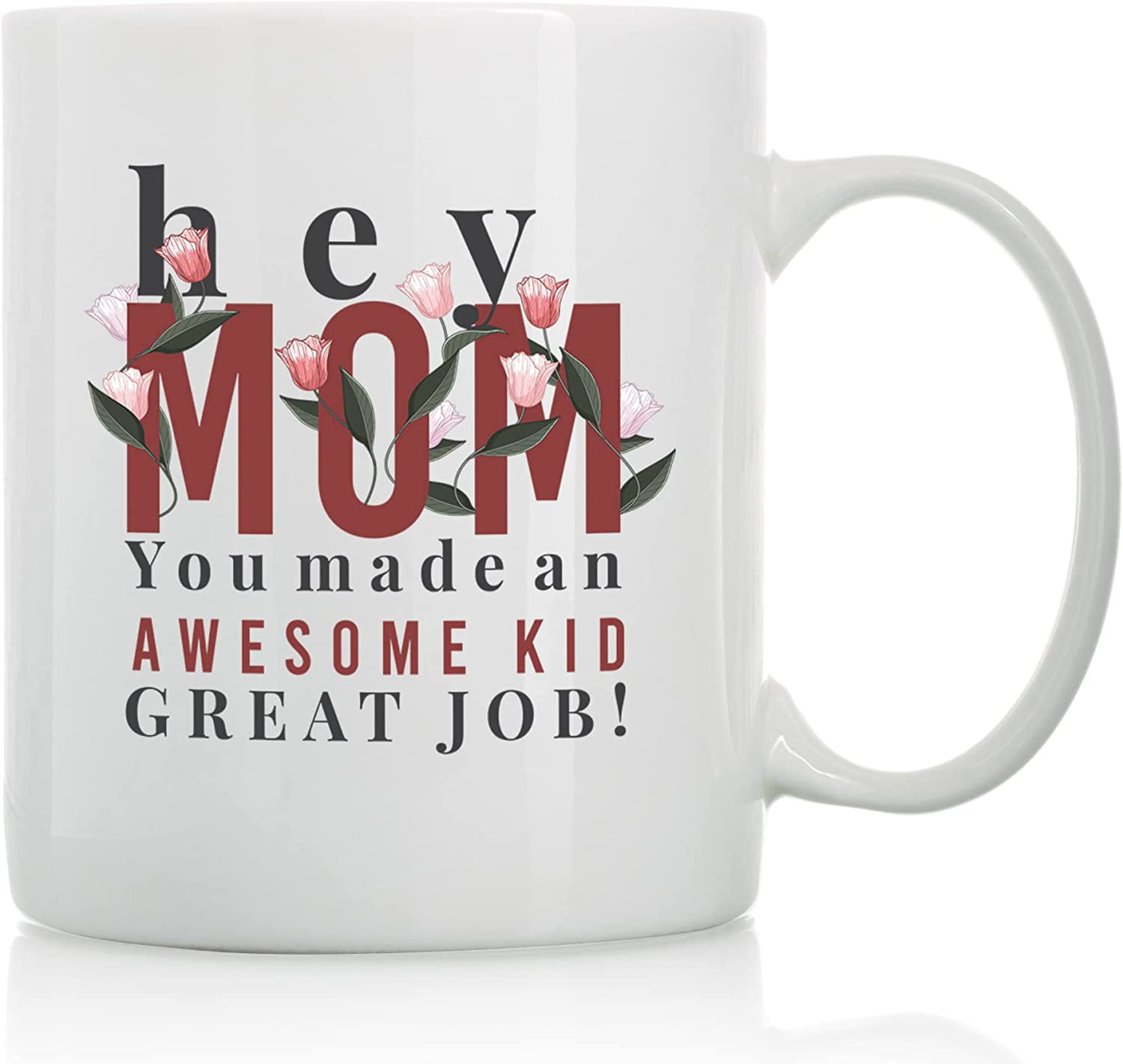  SuBin shop Boy Mom Rainbow Coffee Mug - Gift For Boy Mom - Gift  For New Mom - Gift For Mom Of Boys - Funny Coffee Mug Gift For Mother's Day