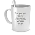 thumbnail image 1 of Mom Mug, Mom Gifts, You Are the Luckiest Mom in the World, Mom Coffee mug, 1 of 1