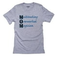 thumbnail image 1 of Mom - Multitasking Overworked Magician Hilarious Graphic Men's Grey T-Shirt, 1 of 2