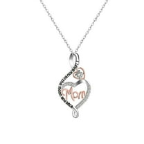 Mom Necklace Birthday Valentines Day Jewelry Gifts for Mom Wife Grandma from Son