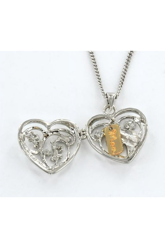 Mom - Necklace - Locket with Card