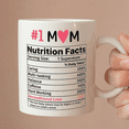 thumbnail image 1 of Mom Nutrition Facts Cup Mugs, Mothers Day Gifts, Mom Birthday Gifts from Daughter, 1 of 4
