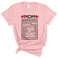 thumbnail image 1 of Mom Nutrition Facts Shirt Unisex X-Large Pink, 1 of 5