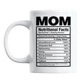 thumbnail image 1 of Mom Nutritional Facts, Mom's Birthday or Mother's Day Coffee & Tea Mug (11oz), 1 of 6