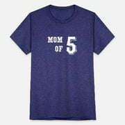 Mom Of 5 T-Shirts And Accessories By Asj Unisex Tri-Blend T-Shirt