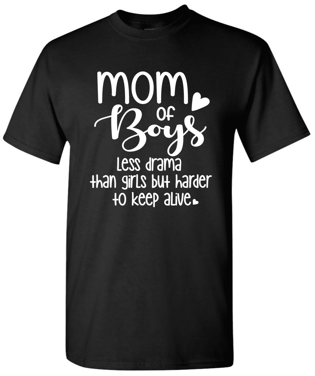 Mom of boys less drama than girls but harder to keep alive funny mom