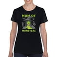 thumbnail image 1 of Mom Of Monsters. Funny Quote. T-Shirt Women -Image by Shutterstock, Female Large, 1 of 4