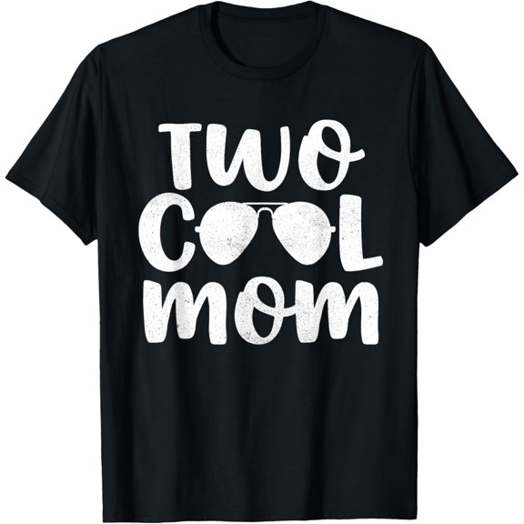 Mom Of The Birthday Boy Two Cool 2nd Bday Mother Mama Mommy T-Shirt