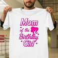 thumbnail image 1 of Mom Of The Birthday Girl Funny Doll Family Matching Party Unisex T-Shirt, Theme Graphic V113099, Up to Size 5XL, 1 of 2