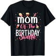 thumbnail image 1 of Mom Of The Birthday Sweetie Girl Ice Cream Theme Party T-Shirt, 1 of 4