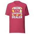 thumbnail image 1 of Mom Of The Lemonade Dealer Shirt, Unisex, Lemonade Stand Shirt, Funny Lemonade Boss, Lemonade Mom, Lemonade Dealer, Mom Life (Heather Raspberry, XL), 1 of 1