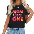 thumbnail image 1 of Mom Of The Sweet One Donut Birthday Donut Matching Family T-Shirt, 1 of 5