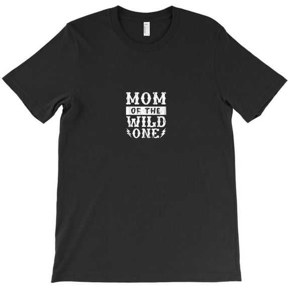Mom Of The Wild One Kids Mommy Children Mama Birthday Family Themed H1306 T-Shirt, for Men and Women, Up to Size 5XL