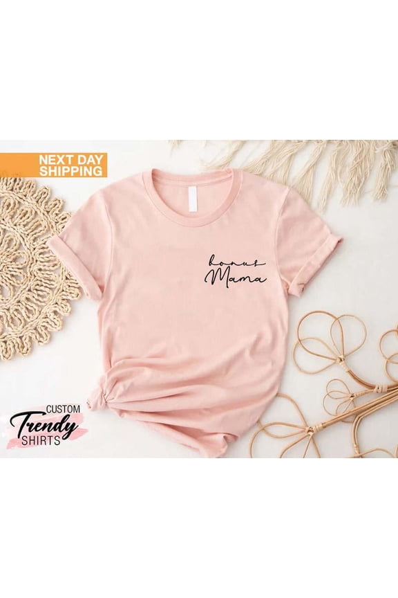 Mom Pocket Shirt, Step Mom Life, Step Mom Gift Ideas, Bonus Mom T-Shirt, Bonus Mama Pocket Design, Mother's Day Shirt, Bonus Mom, Foster Mom TSHIRT All Size S-5XL