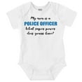thumbnail image 1 of Mom Police Officer Superhero Adorable Romper Boys or Girls Infant Baby Brisco Brands 18M, 1 of 6
