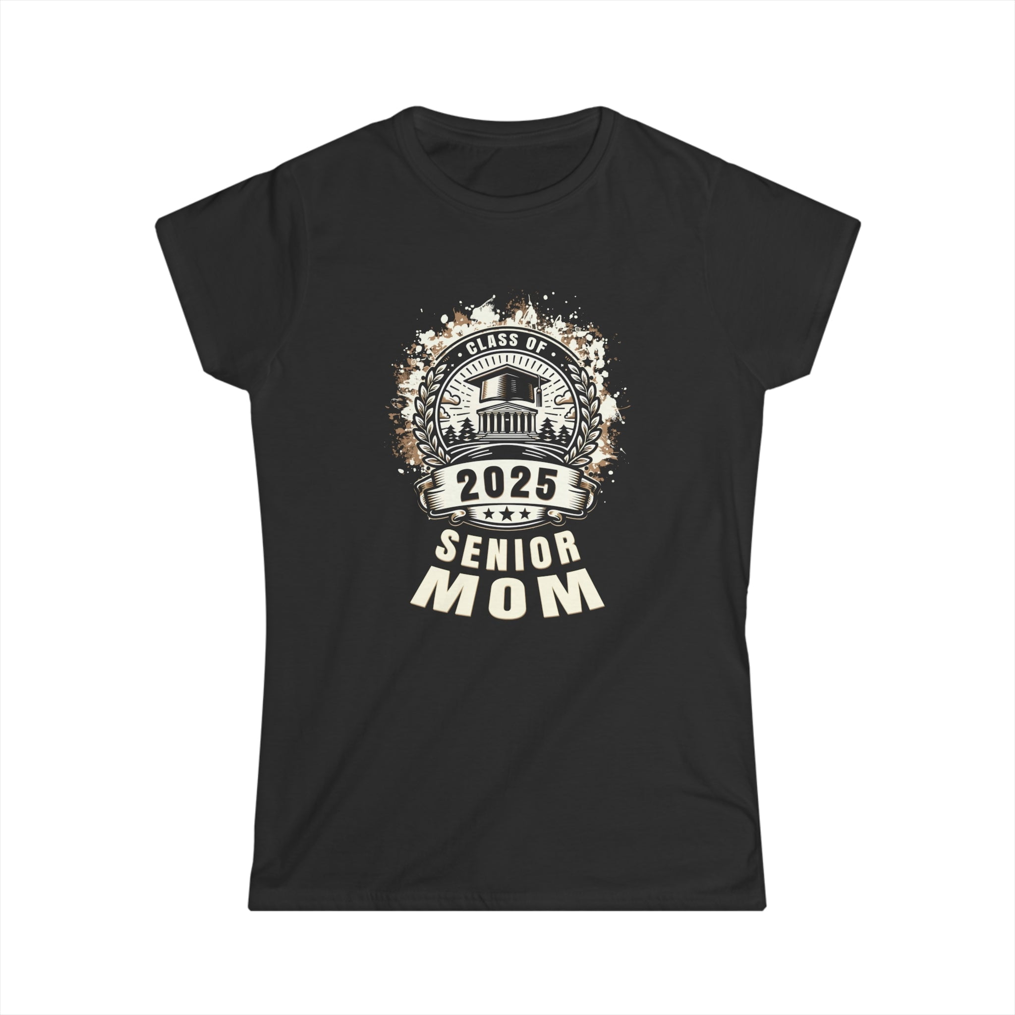 Mom Senior 2025 Class of 2025 Senior 25 Graduation 2025 Womens T Shirts