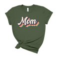 thumbnail image 1 of Mom Shirt Retro Script Tee Women Cute Gift Mothers Day Top Novel, 1 of 6