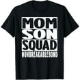 thumbnail image 1 of Mom Son Squad Unbreakable Bond Family T-Shirt Unisex S-5XL Hot Trending Shirt, Vintage Birthday Gift, 1 of 2