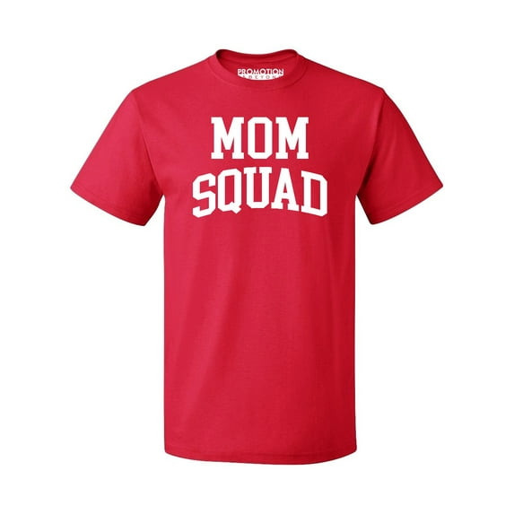 Mom Squad Birthday Pregnancy Mother's Day Gift Men's T-shirt, S, Red