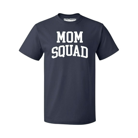Mom Squad Birthday Pregnancy Mother's Day Gift Men's T-shirt, XL, Navy
