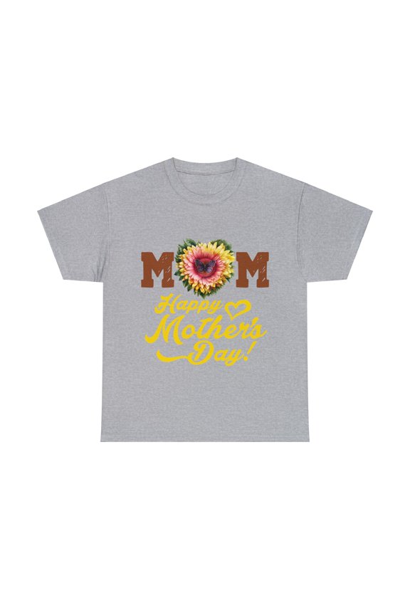 Mom Sunflower Heart Shirt, Mom Shirt, Happy Mother's day Gift ID-0201-SXTK