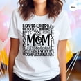 thumbnail image 1 of Mom T-Shirt, Mom Word Graphic Tees, Mother's Day Gift, Gift for Mothers, SL0151, 1 of 2
