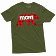 thumbnail image 1 of Mom T-Shirt Mother Bear With Pijamas Mother'S Day Mama Tee Shirt (Medium Military Green), 1 of 6