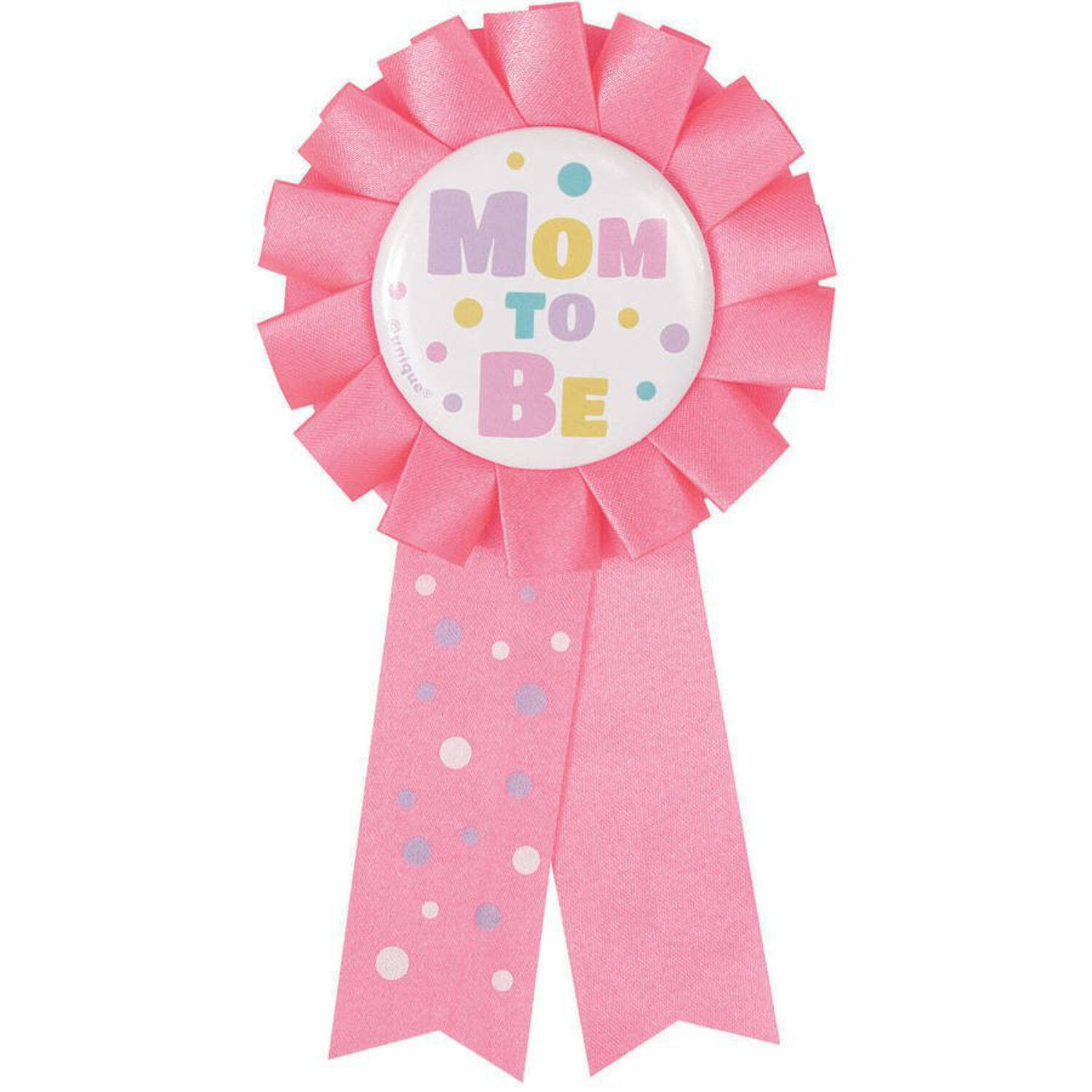 Oh Baby! Quote Satin Baby Shower Ribbon, 7/8-Inch, 10-Yard, Pink