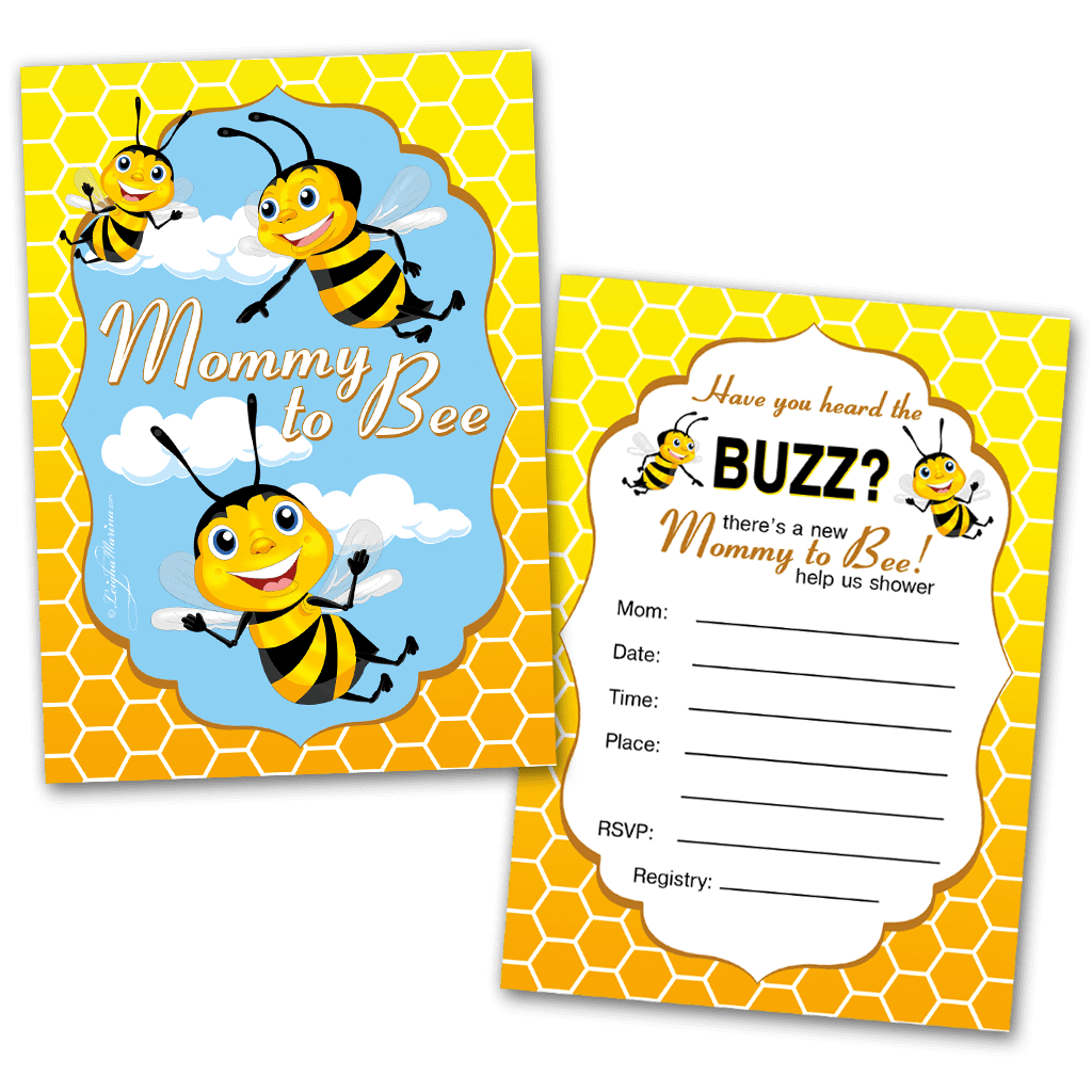 Mom To Be Baby Shower Invitations – 20 Cards \u0026 20 Envelopes - Walmart.com, image size:1024x1024