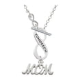 thumbnail image 1 of Mom - To Infinity Today Tomorrow Forever Toggle Necklace, 1 of 2