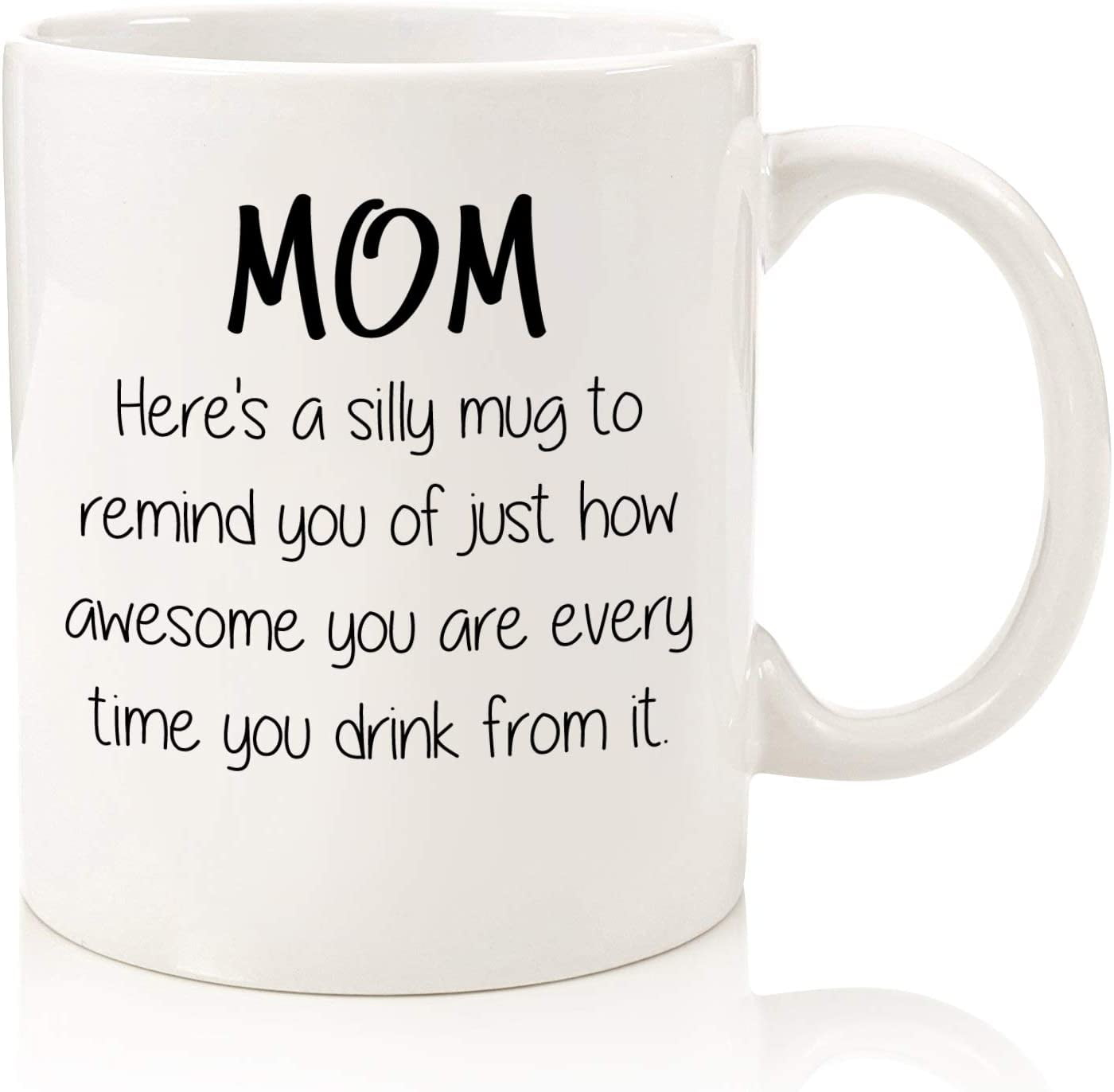 Mothers Day Gifts for Mom Gift Funny Birthday Coffee Cup Mugs from Daughter Son Mother's Day Mug Presents in Law Step Moms Best Funny Unique