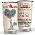 thumbnail image 1 of Mom Tumbler 20oz Stainless Steel Insulated Tumblers Coffee Travel Mug Mother Cup Gift for Best Moms Mama Mommy Mother Gifts from Daughter Son for Birthday Christmas, 1 of 7