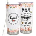 thumbnail image 1 of Mom Tumbler With Straw and Lid, Stainless Steel 20oz Tumbler for Mama Birthday Mother''s Day Christmas Gifts from Daughter Son, 1 of 6