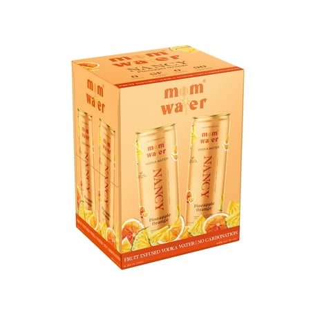 Mom Water Nancy Pineapple Orange Flavored Alcoholic Beverage, 12 fl oz Can, 4.5% ABV