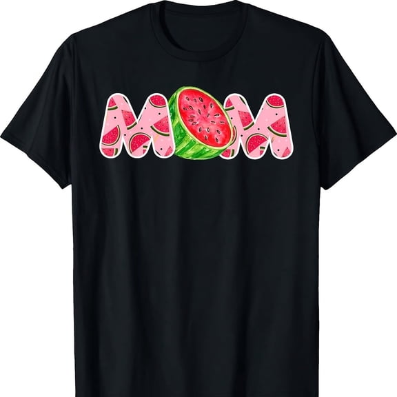 Mom Watermelon Melon First Birthday Funny Mama Watermelon T-S1HirtExperience Unmatched Comfort And Du82