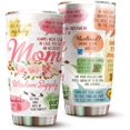thumbnail image 1 of Mom Wisdom Supply Tumbler - Mom, Mommy, Mother Tumbler - Mothers Day Tumblers - Birthday Gift For Mom From Daughter, Son, Kids - Best Gift Idea For Women on Mother''s Day - Tumbler 20oz, 1 of 6