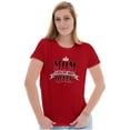 thumbnail image 1 of Mom a Title Just Above Queen Funny Womens Fitted Plus Size Graphic Tee Brisco Brands 2X, 1 of 4