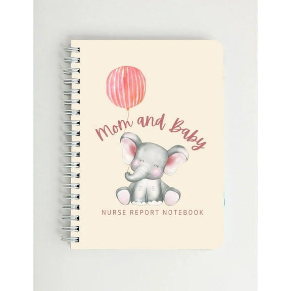 Mom and Baby (2 Couplets) Nurse Report Notebook